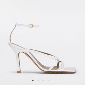 Bottega Veneta Elegant White Heels